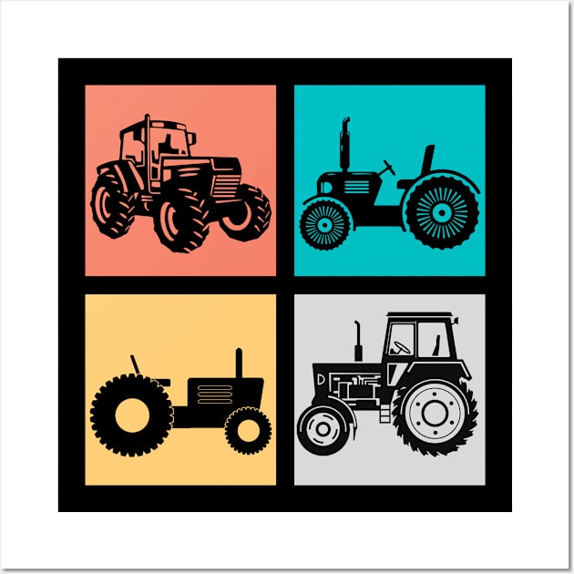 Tractor Driver Wall Art by Xtian Dela ✅
